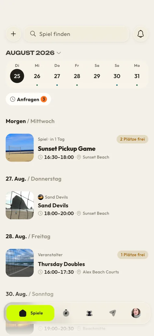 Spiele, Matchmaking und Hosting
